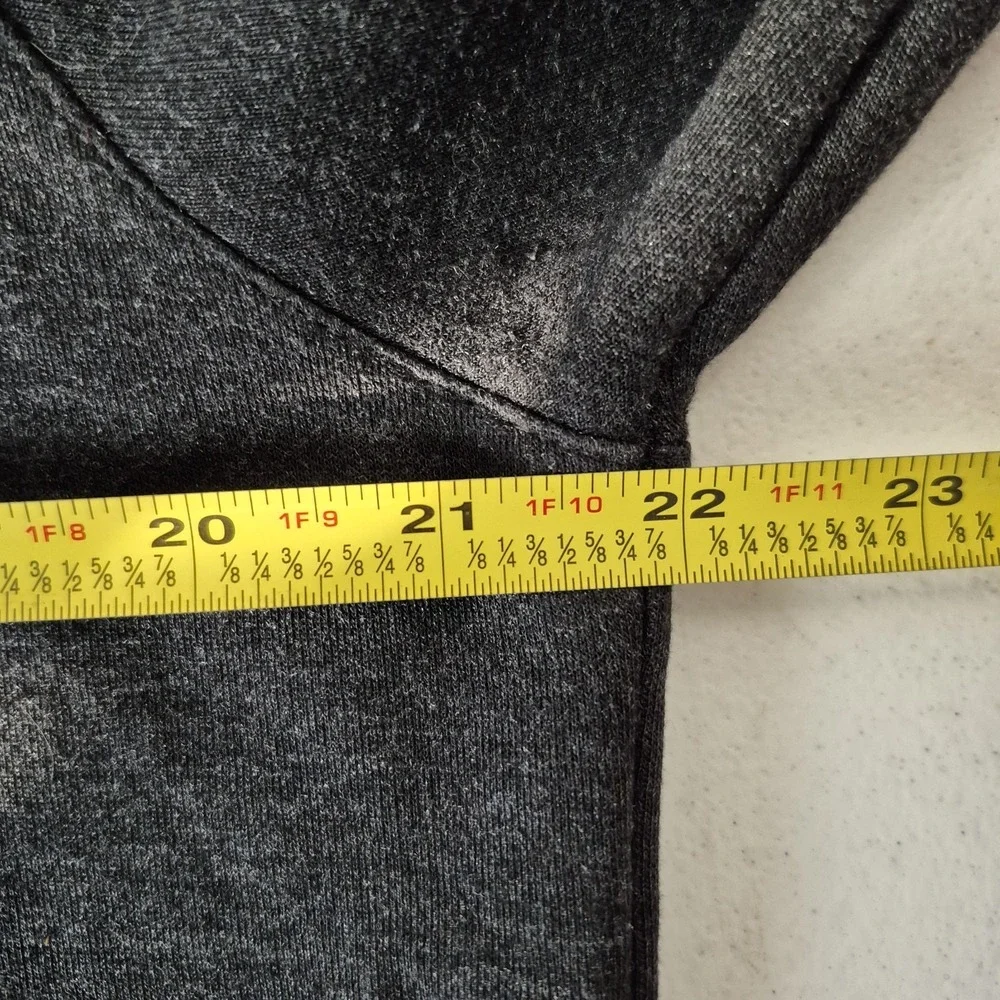 Mizzen+Main Sweater Mens Large Gray Stretch Long Sleeve 1/4 Zip Pullover‎